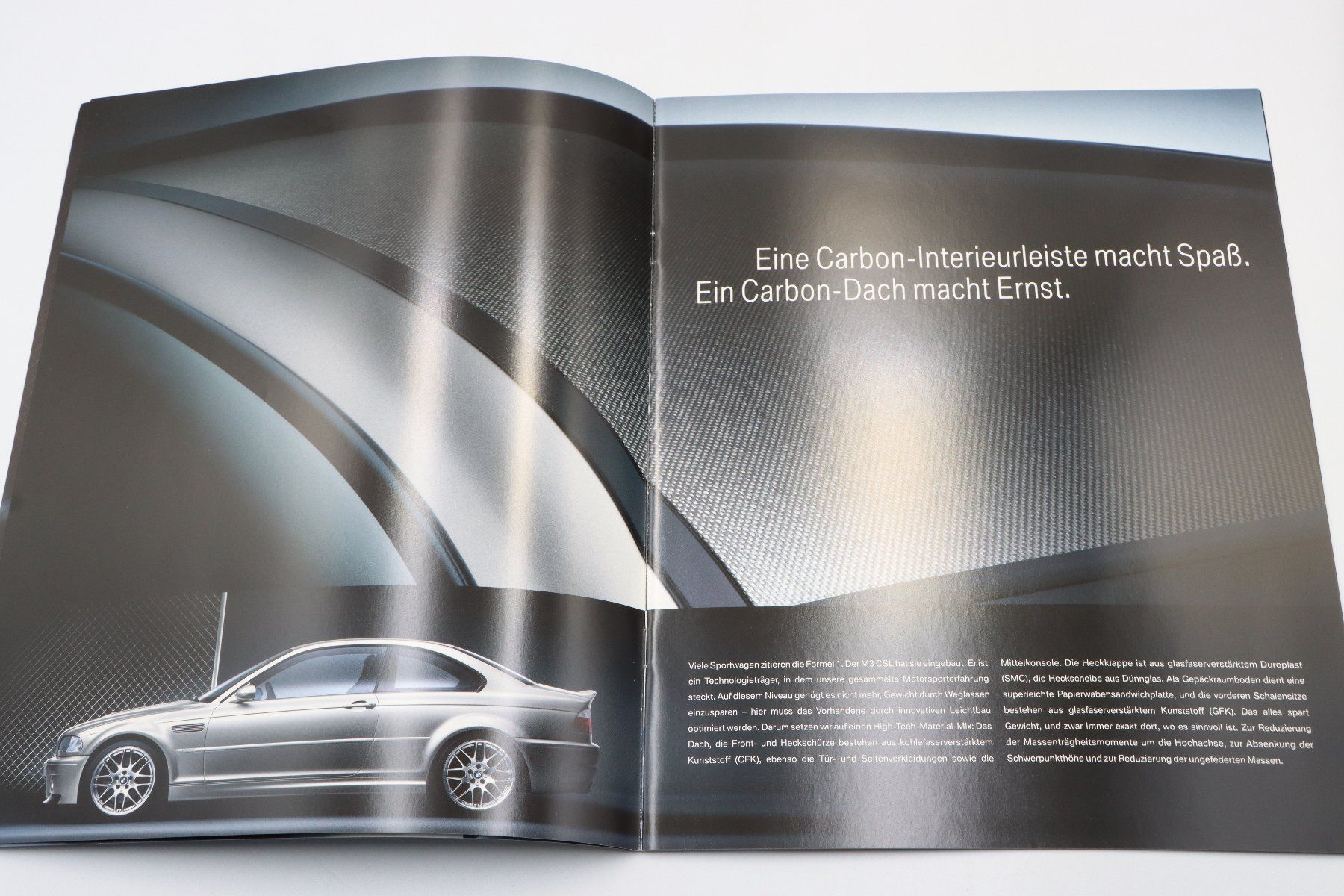 BMW Dokumente: BMW M3 E46 CSL 2003 Prospekt – Gebraucht aus Bühl b.Aarberg von Collectorpassions 3