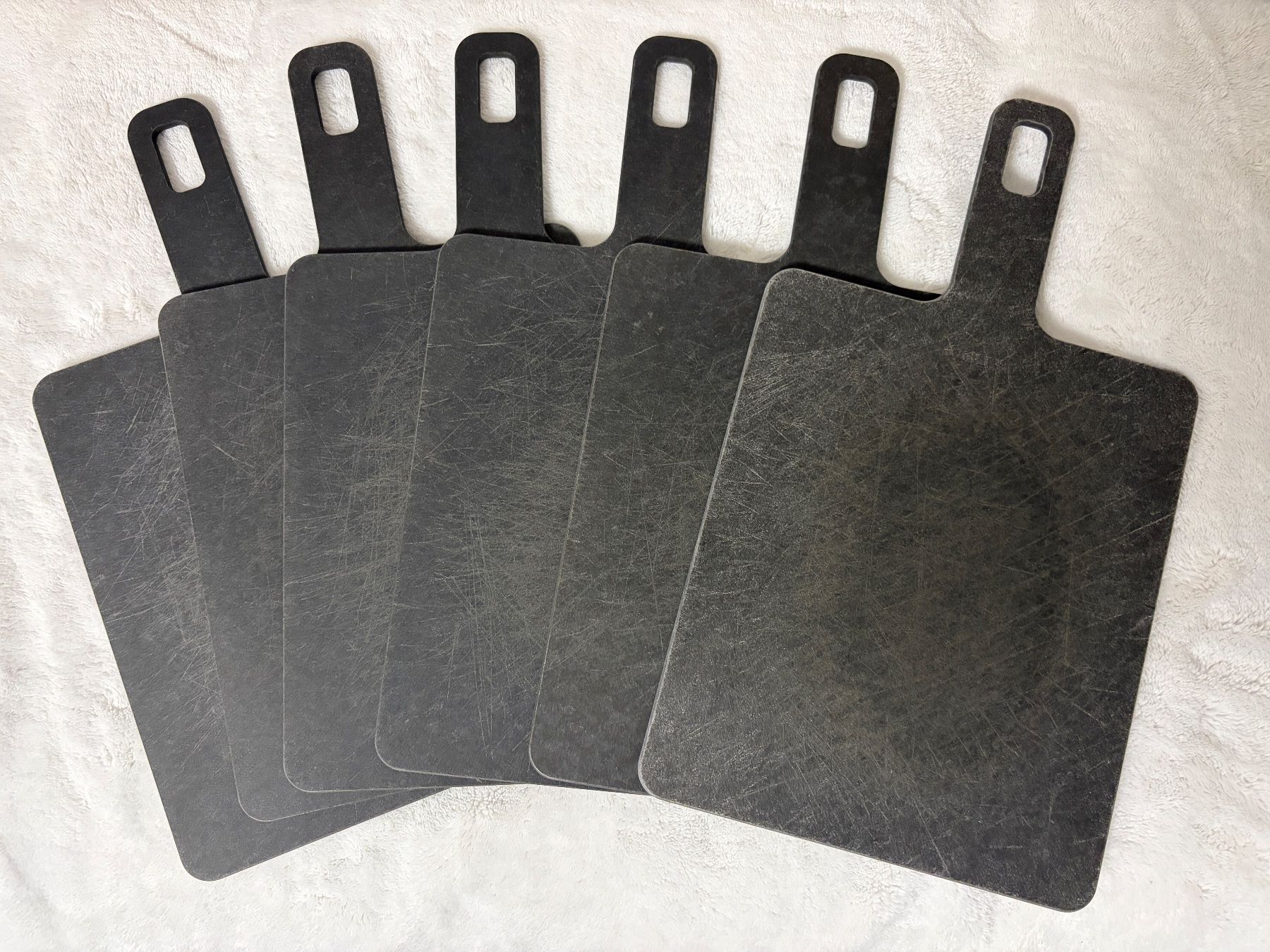 Elettrodomestici da cucina: 6 Schneidebretter schwarz, gebraucht – Usato da Zürich venduto da Kloeschen78