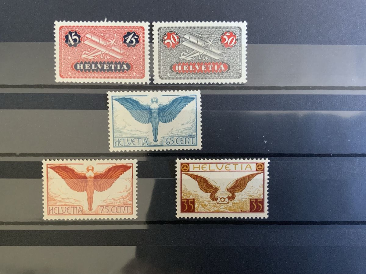 Tous les timbres: Briefmarken Flugpost – Neuf (Voir description) à Binningen par chr_cr5n