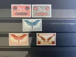 Briefmarken Flugpost