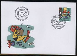 2020, FDC, 125 Jahre Nationalbibliothek (Nr. 1768)