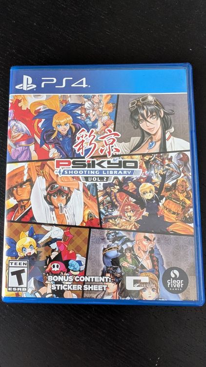 Psikyo Shooting Library Vol.2 PS4 – Limited Run Games – Neuf Sous Cellophane – Édition Multilingue (EN/JP/CH/KR)