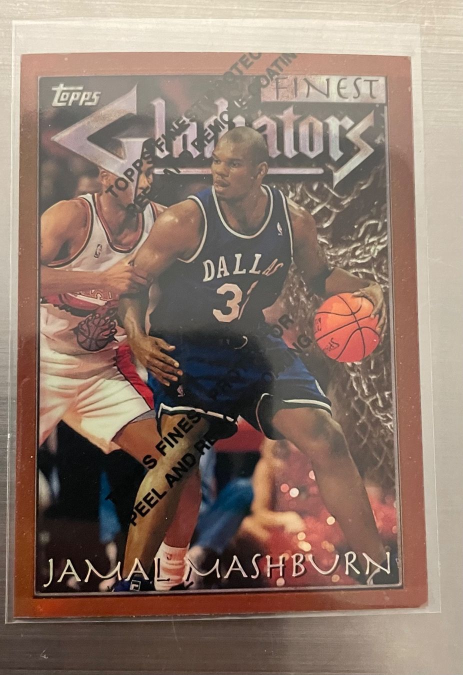 Nba Cartes à collectionner: NBA Jamal Mashburn Finest Gladiator Refractor Card – Neuf (Voir description) à Muttenz par joba23