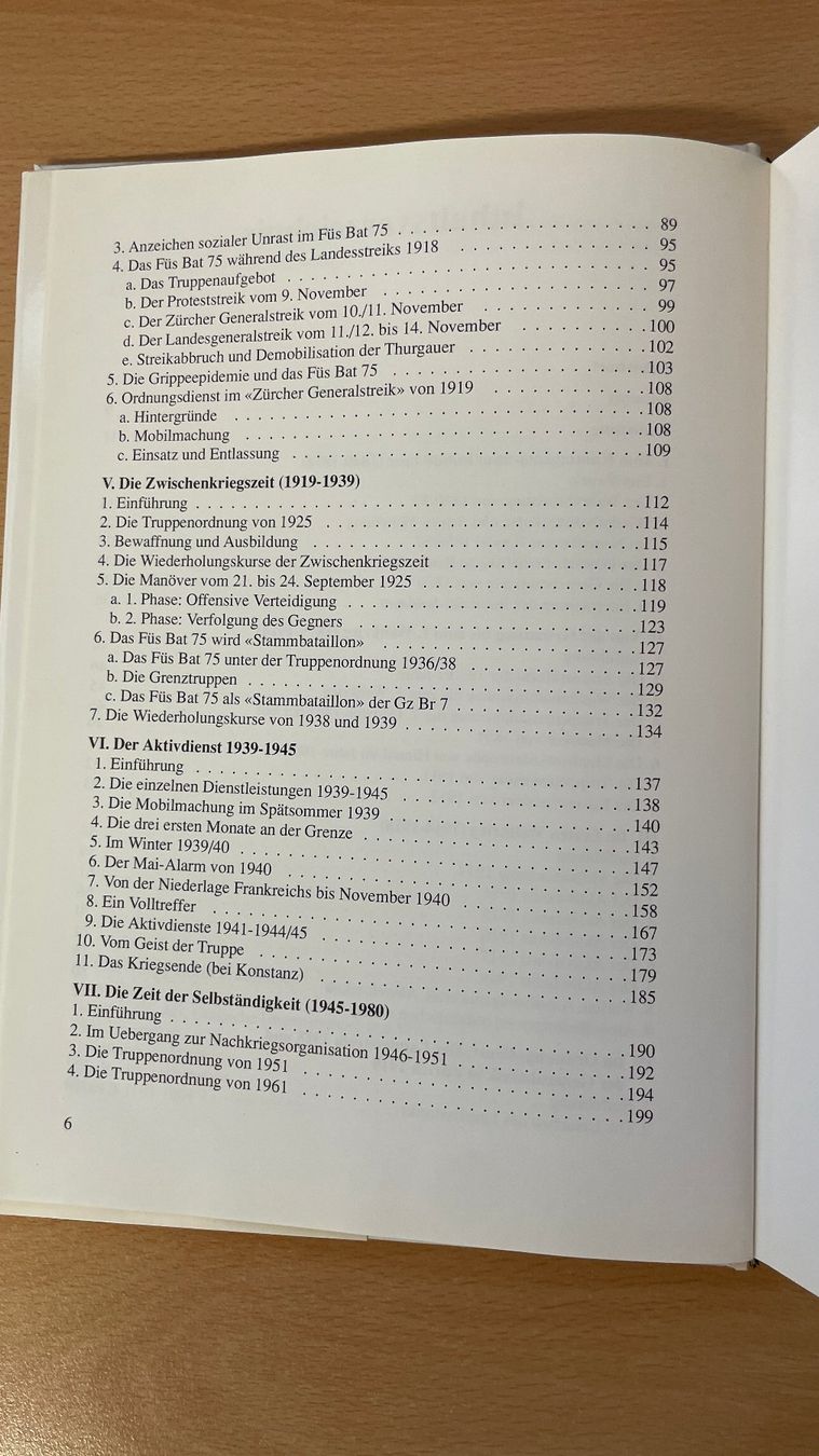 Libri: Geschichte Füsilierbataillons 75 von André Salathé – Usato da Glattfelden venduto da cybermaxx 3