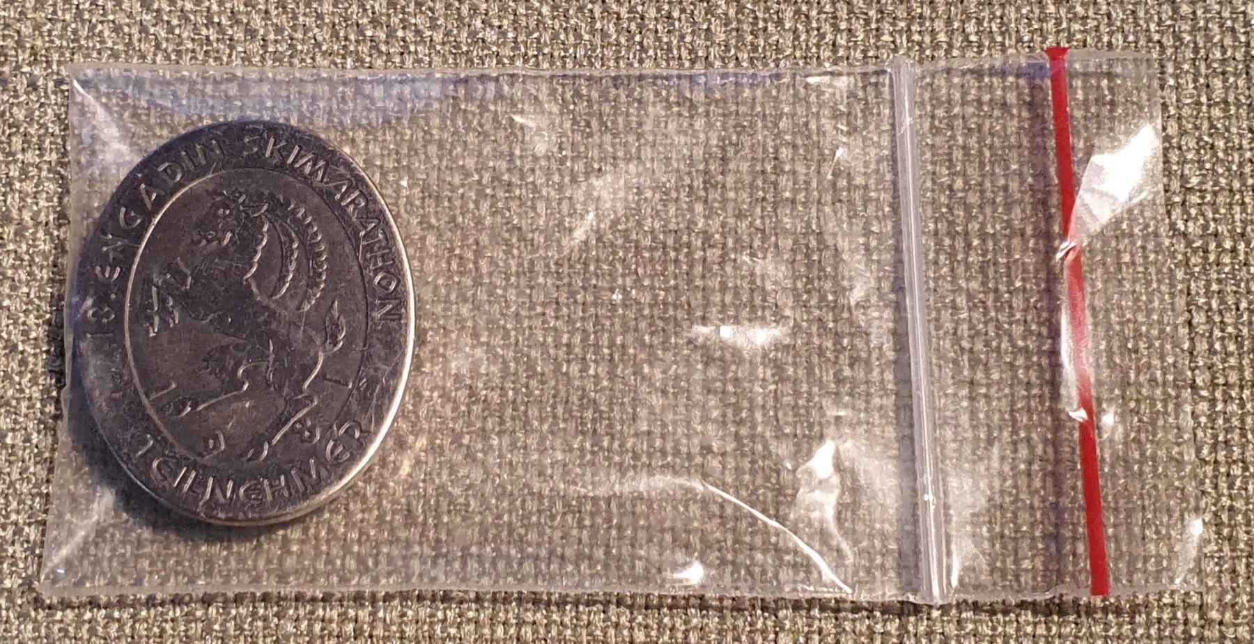Placchette & Badge: D123 - Engadin Skimarathon 1981 Schweiz – Usato da Reinach BL venduto da Boston-Verkauf 3
