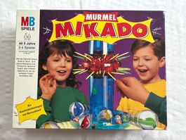 MB Spiele Murmel Mikado von 1992 Komplett