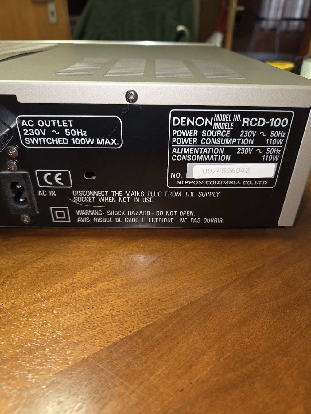 Denon Verstärker: Denon Hifi Gerät – Gebraucht aus Langnau i. E. von Johnny1966 3