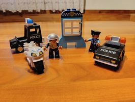 Lego Duplo Polizei Autos und Töff 