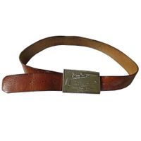Gürtel Metall-Schnalle mit Colt 90 cm VINTAGE 1970s