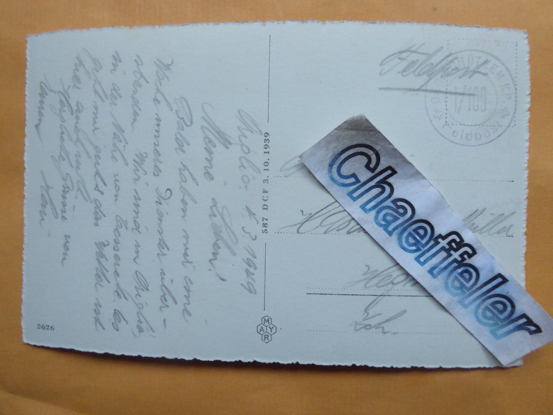 Cartes postales: 1949 Origlio e il Laghetto  Felfpost – D'occasion à Zürich par Chaeffeler 1