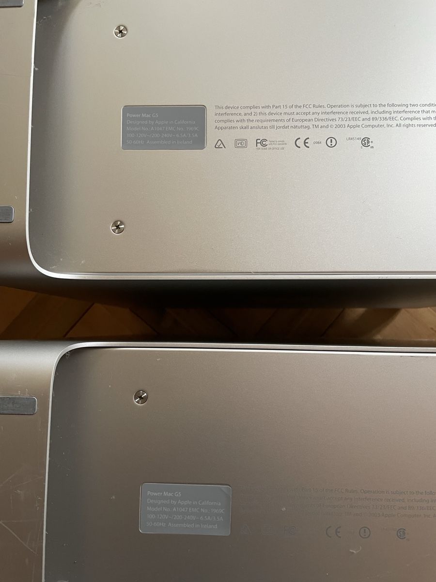 Apple PC: 2 Power Mac G5  – Difettoso da Biel/Bienne venduto da Urbue 6