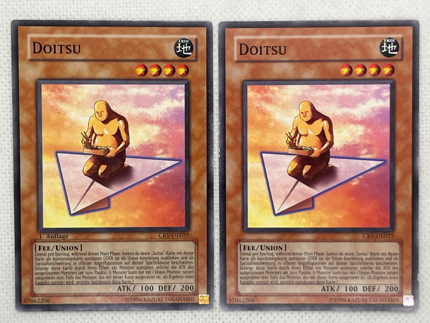 Yugioh Carte collezionabili: Yu-Gi-Oh! Doitsu CRV-DE025 Deutsch Common 2x – Usato da Hinterkappelen venduto da Kim1992