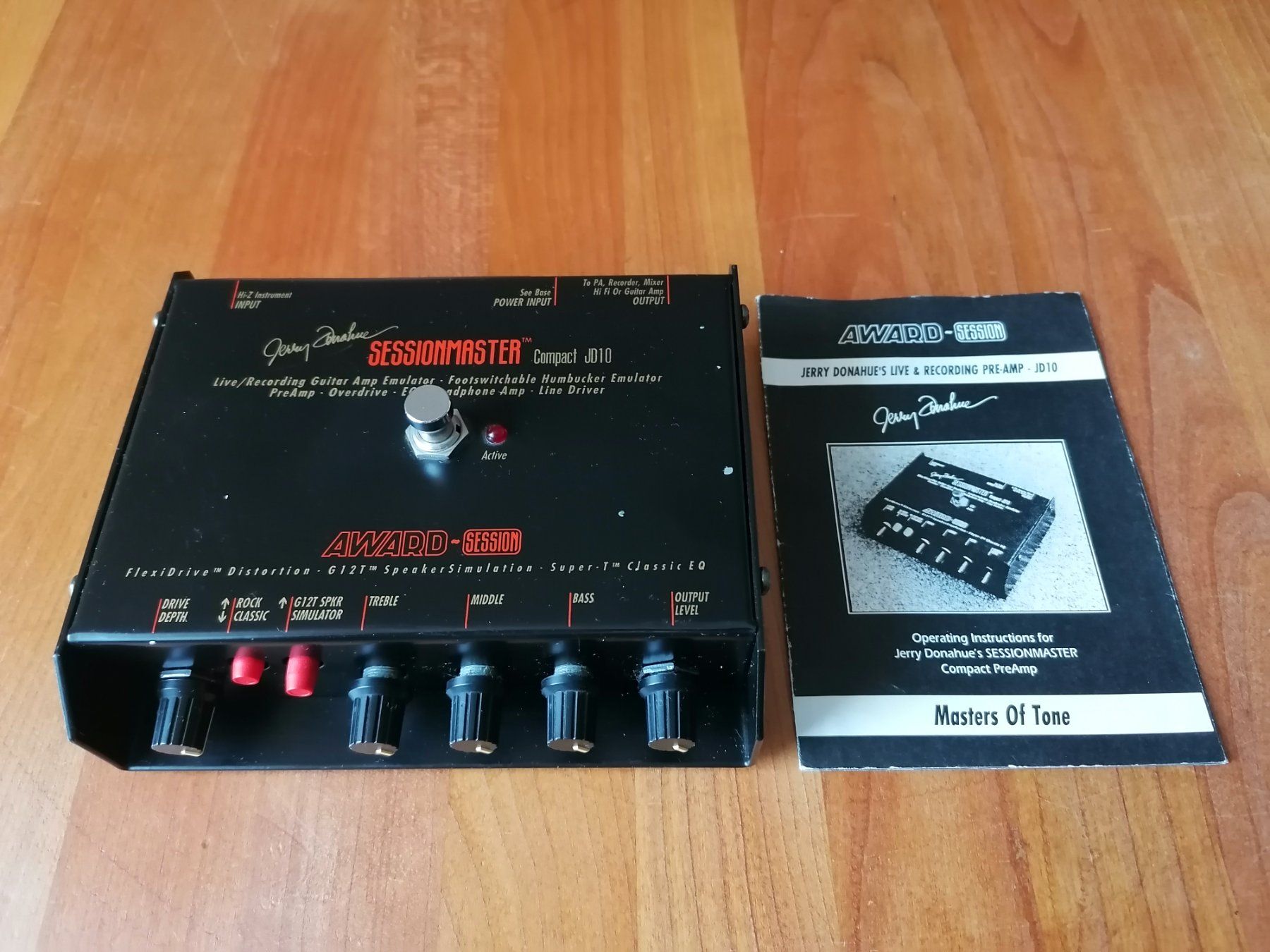 Equalizer: Award-Session SESSIONMASTER Compact JD10 Preamp – Gebraucht aus Basel von Fiona-Lea