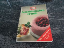 Oetker  Desserts machen  Freude  Band 2  Jahr 1989 AU