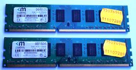 2x 2GB Mushkin Enhanced PC3-10666U RAM