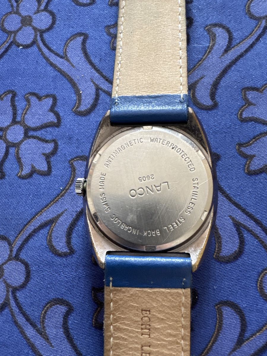 Lanco Orologi: Lanco Naval Handaufzug 36 x 40 mm – Usato da Bern venduto da Sanspareille 1