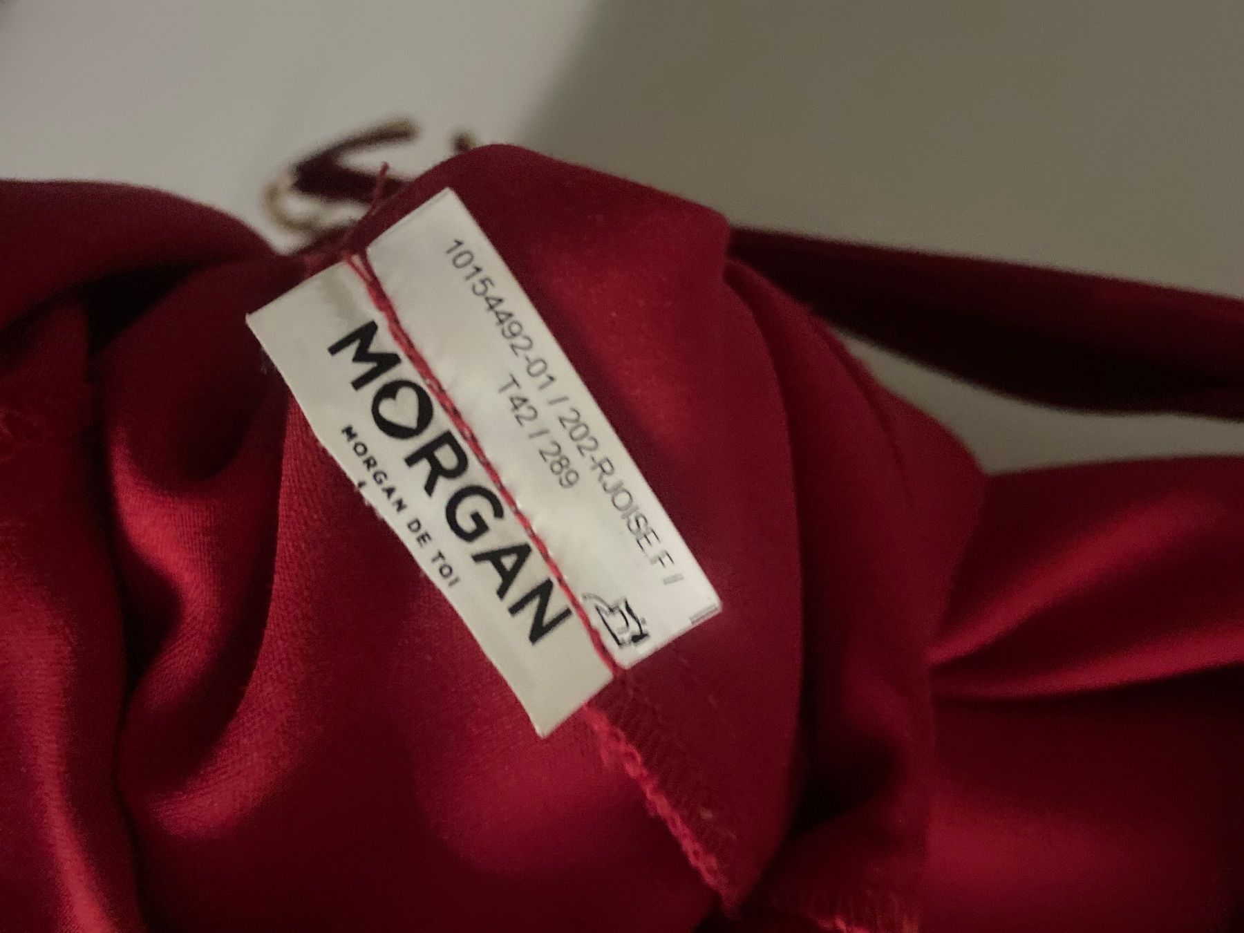 Morgan Kleider: Robe Morgan rouge taille 38 en excellent état – Neu (gemäss Beschreibung) aus Geneve von pat_p76n 6