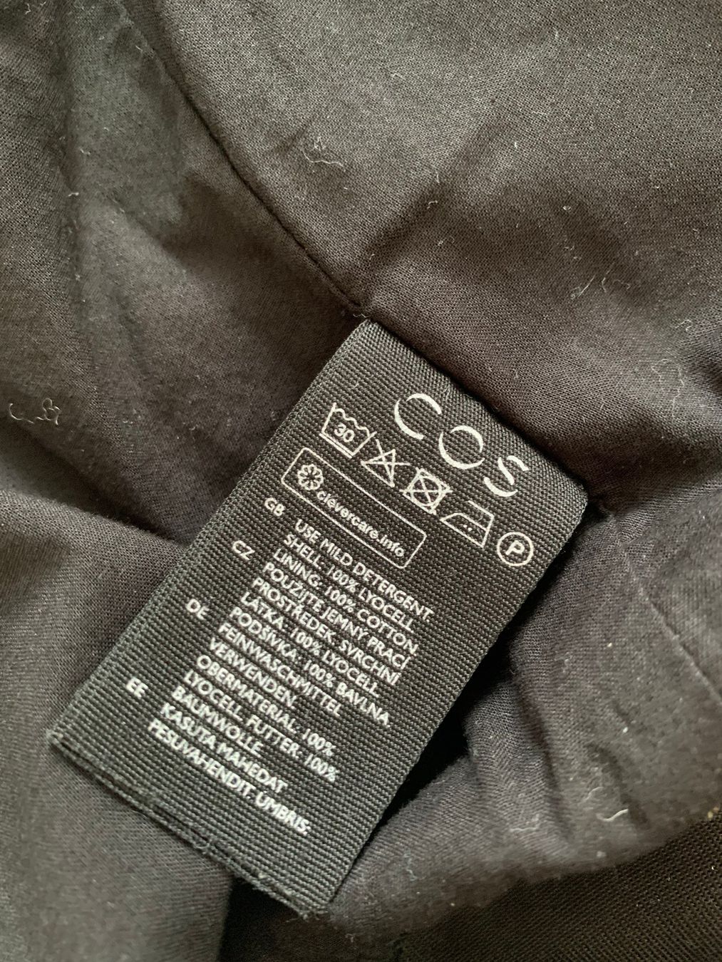 Cos Tute: COS Jumpsuit schwarz Gr. 36 – Usato da Thun venduto da Crown7 4