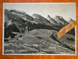 1942 Schwende, Iltios mit Churfirsten, Oberoggenburg