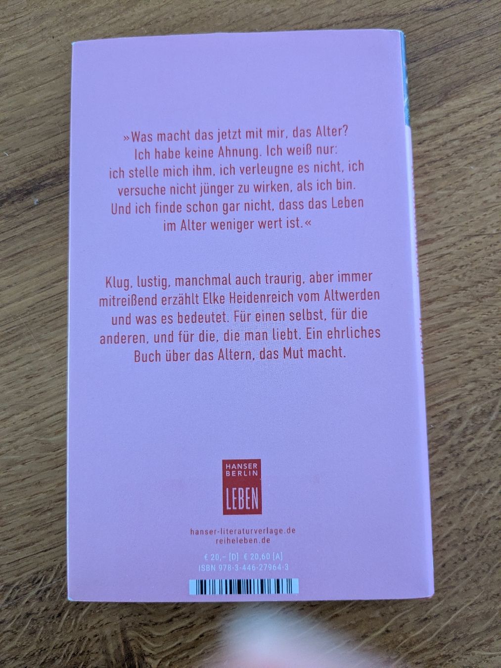 Bücher: Elke Heidenreich: Altern  – Neu (gemäss Beschreibung) aus Wohlen AG von merkur0300 1