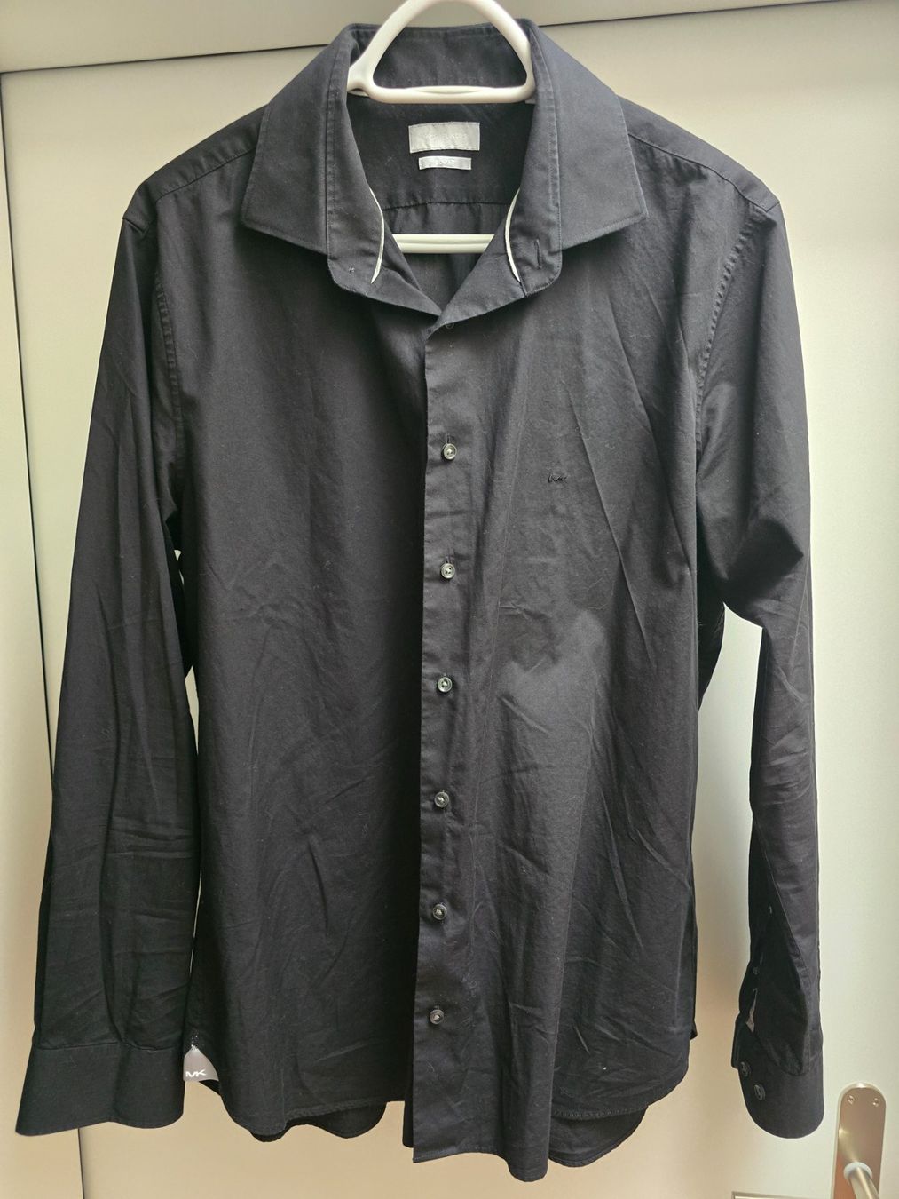 Michael Kors Camicie: Michael Kors Hemd (Gr. 44/17,5) black – Nuovo (secondo la descrizione) da Alpnach Dorf venduto da ben_zb29