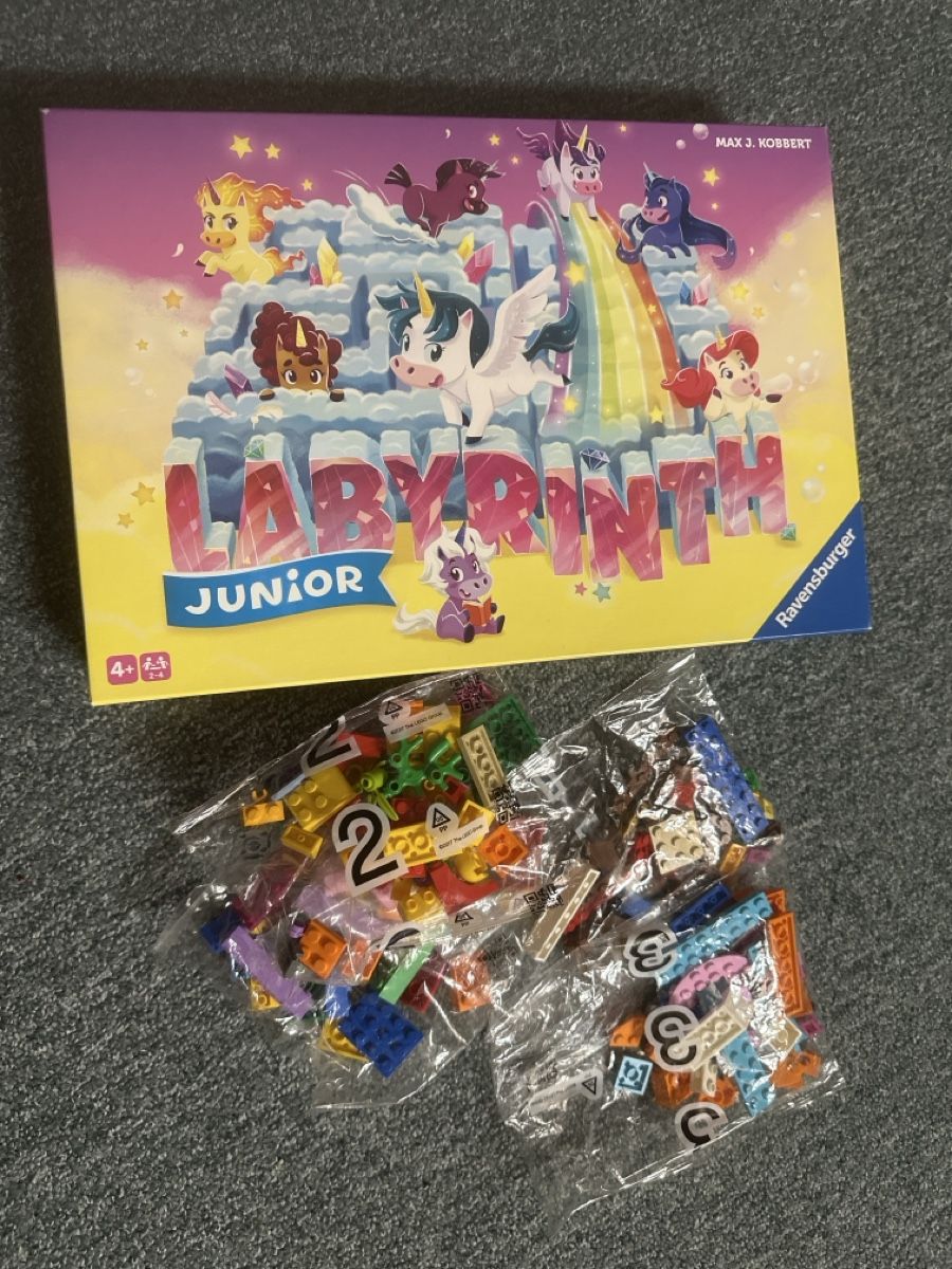 Ravensburger Giocattoli: Labyrinth Junior/ Legosteine  – Nuovo e nell'imballaggio originale da Baltschieder venduto da YmroBe