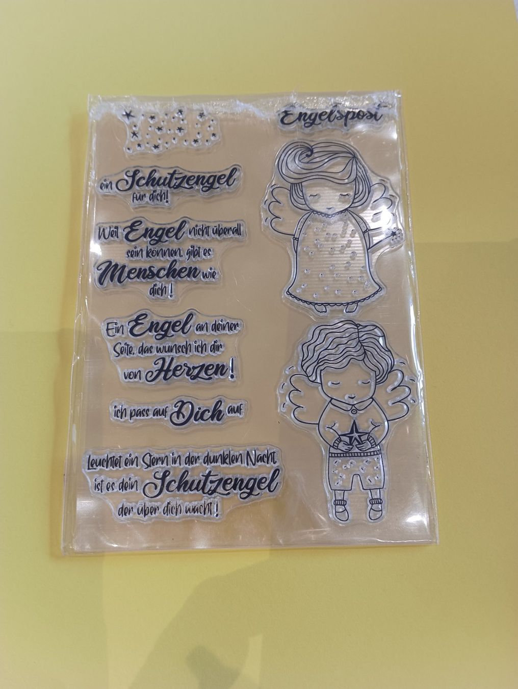 Timbri: Schutzengel Stempel Motiv – Nuovo e nell'imballaggio originale da Würenlingen venduto da Striga