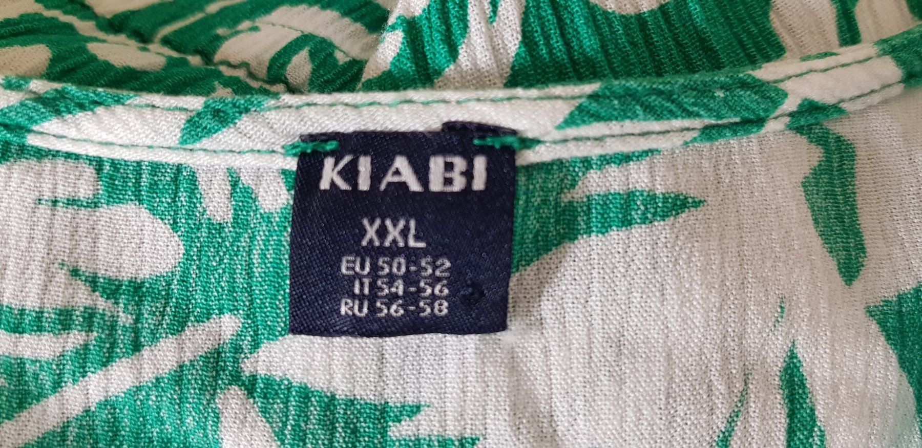 Vestiti: Kleid, Kiabi, Vorderschlitz, Gr. 48 50 52 – Usato da Uster venduto da Astral 5
