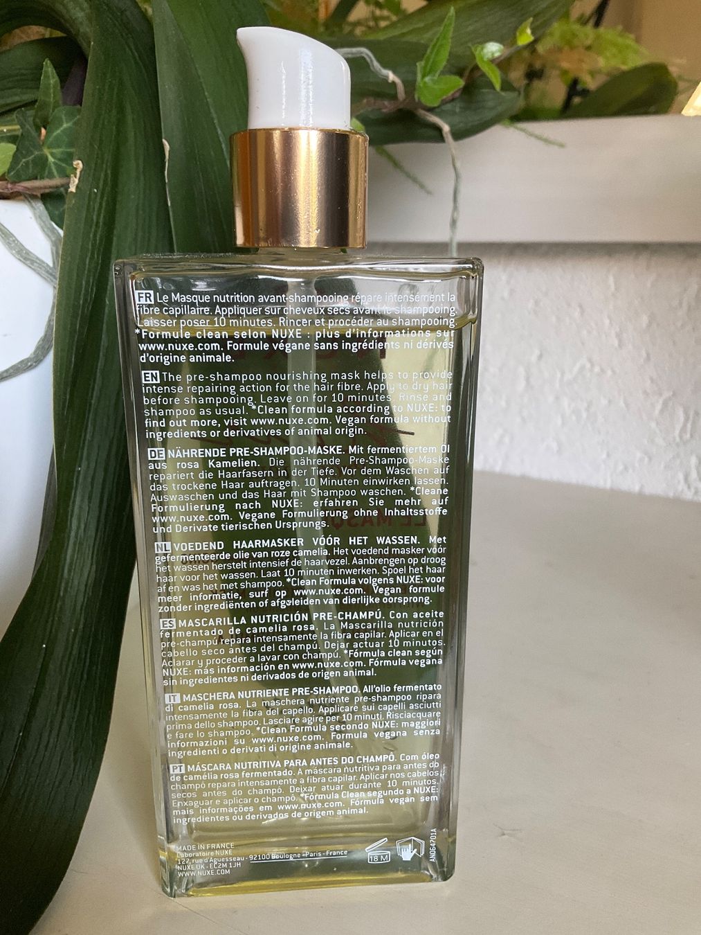 Nuxe Prodotti per capelli: Nuxe le masque nutrition avant shampoing – Usato da Avenches venduto da Lactobacille 1