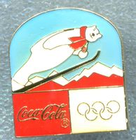 Coca Cola Eisbär  Skispringen