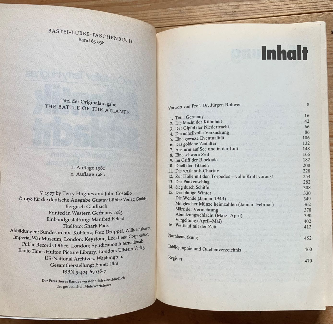 Libri: Buch Atlantik Schlacht – Usato da Goldingen venduto da Bergler012 2