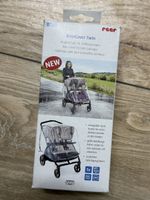 Regenenschutz für Zwillingskinderwagen, neu