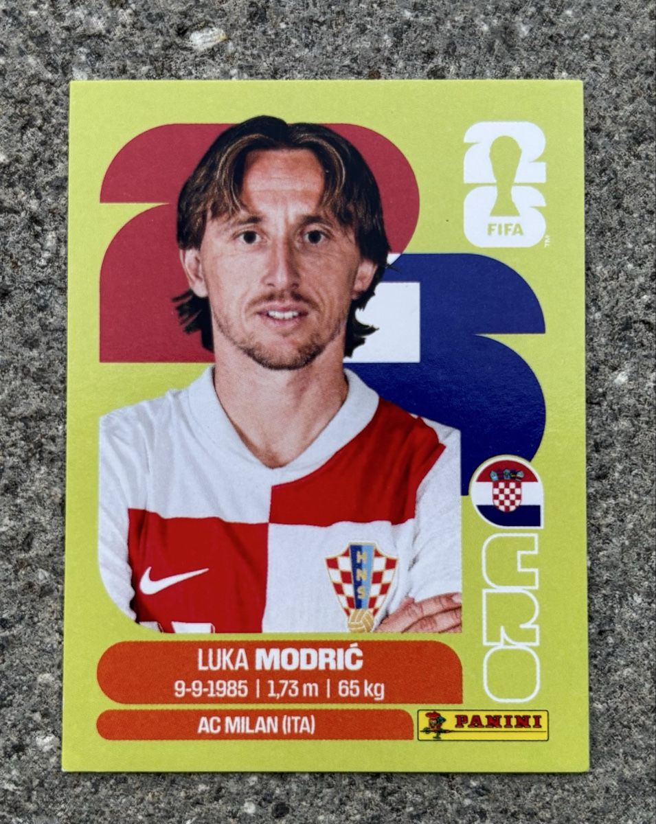 Panini Carte collezionabili: CRO 9 Panini Luka Modric – Nuovo (secondo la descrizione) da Leuggern venduto da marinakeller90