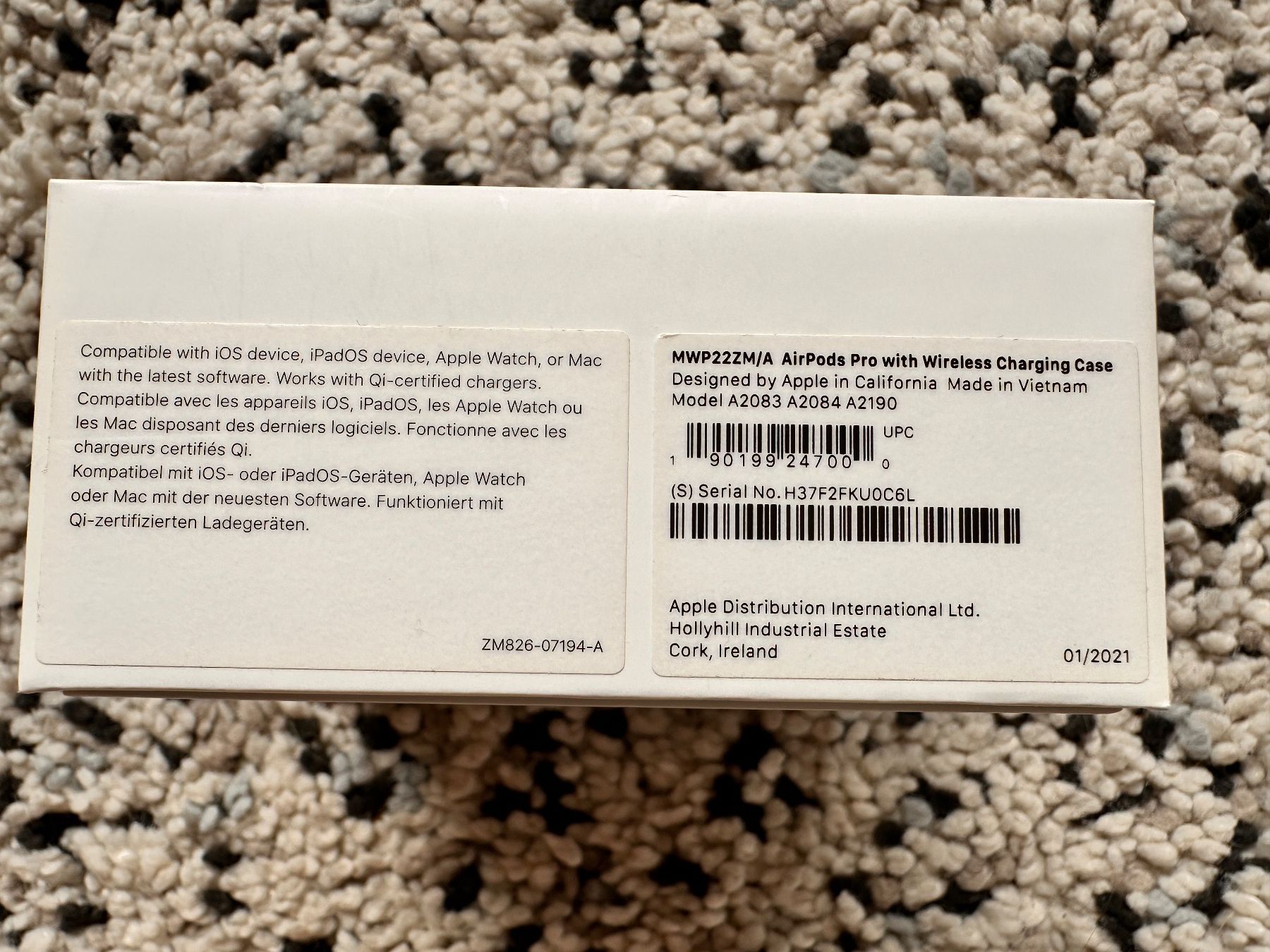 Apple Cuffie: Apple AirPods Pro mit OVP – Usato da Dotzigen venduto da YGMT 8
