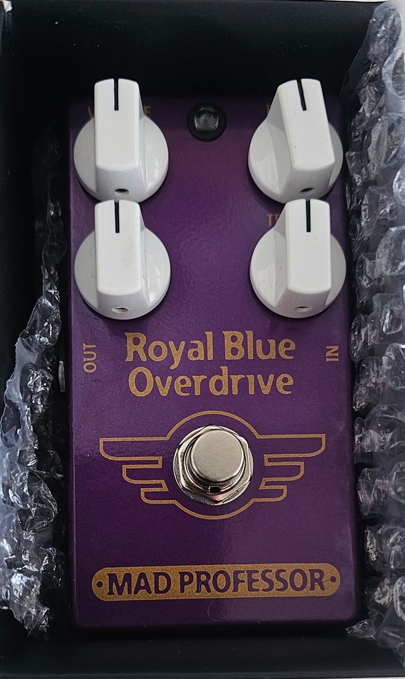 Strumenti musicali: Mad Professor Royal blue overdrive – Usato da lausanne venduto da desertbg 1