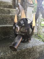 Schandmaske aus Eisen im Stil des 16./17. Jahrhunderts Maske