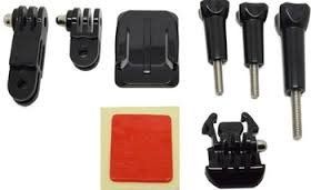 Gopro Treppiedi & Teste: GoPro Helmhalterungs Set – Nuovo (secondo la descrizione) da Pfungen venduto da Famadm 2