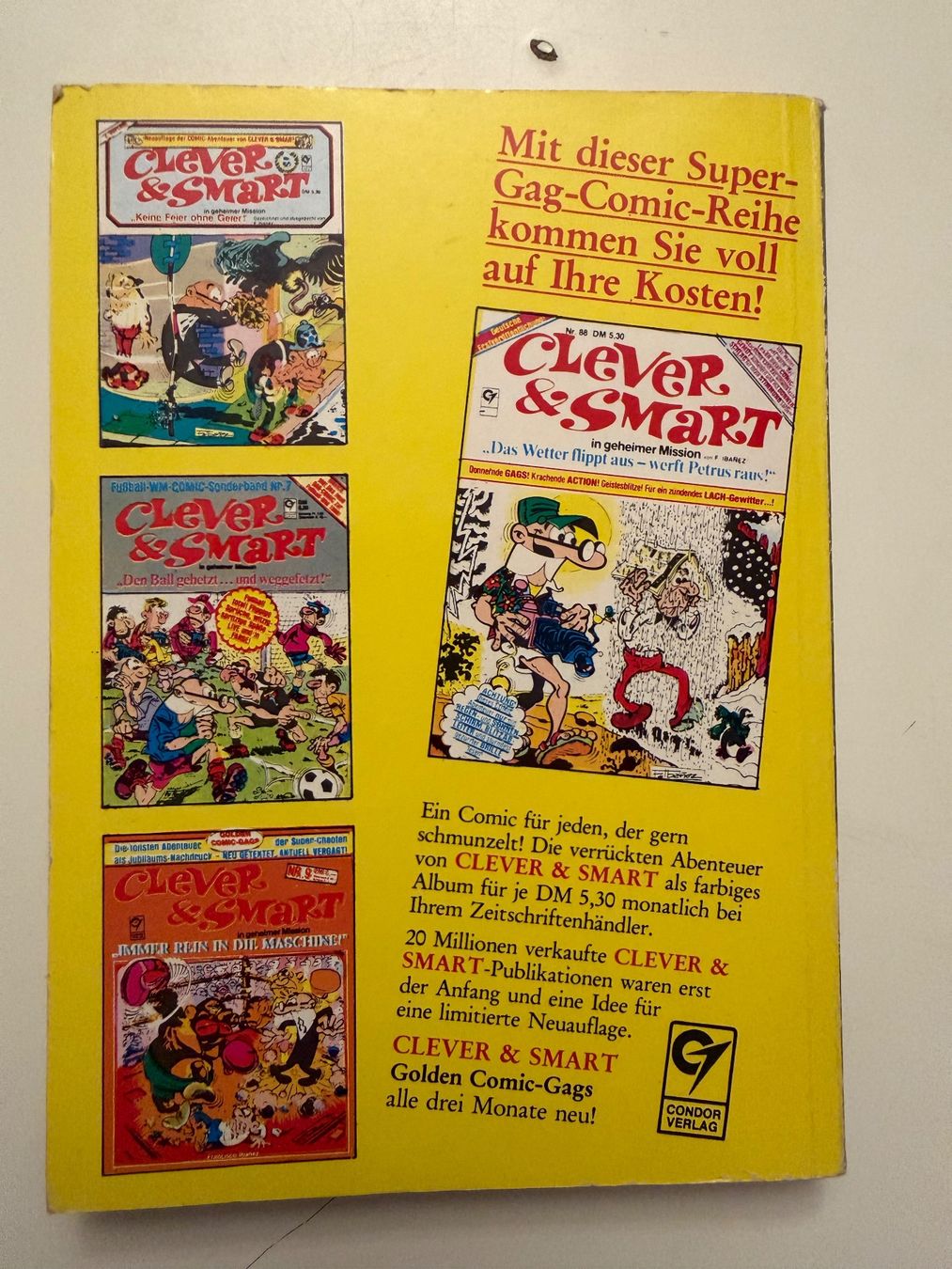 Fumetti: CLEVER & SMART JUBILÄUMS-COMIC-TASCHENBUCH NR.5 – Usato da Münsingen venduto da Ganjam 2