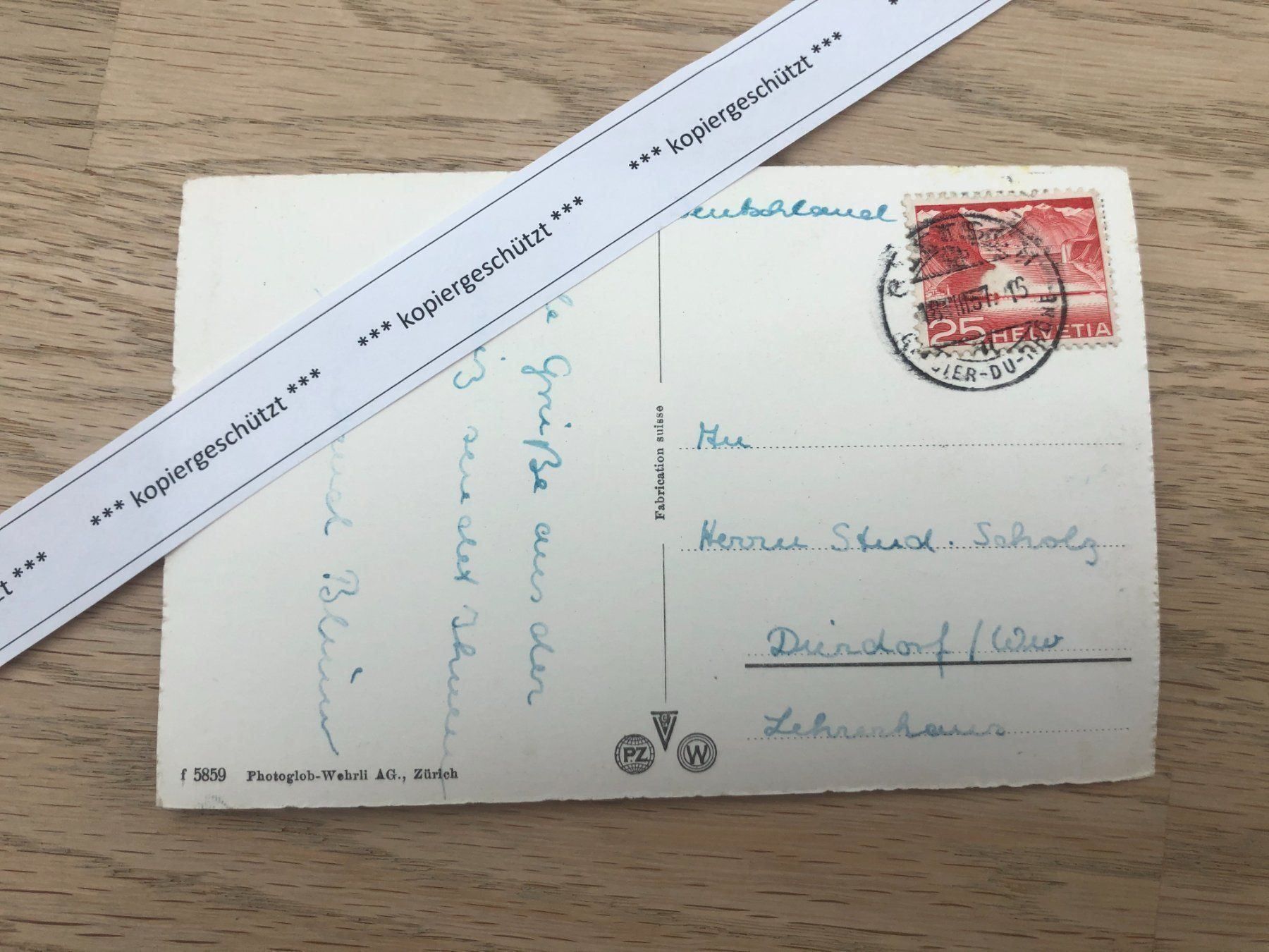 Ansichtskarten: Grimsel-Passhöhe mit Postauto Bus AK – Gebraucht aus Hefenhofen von Bierinder 1