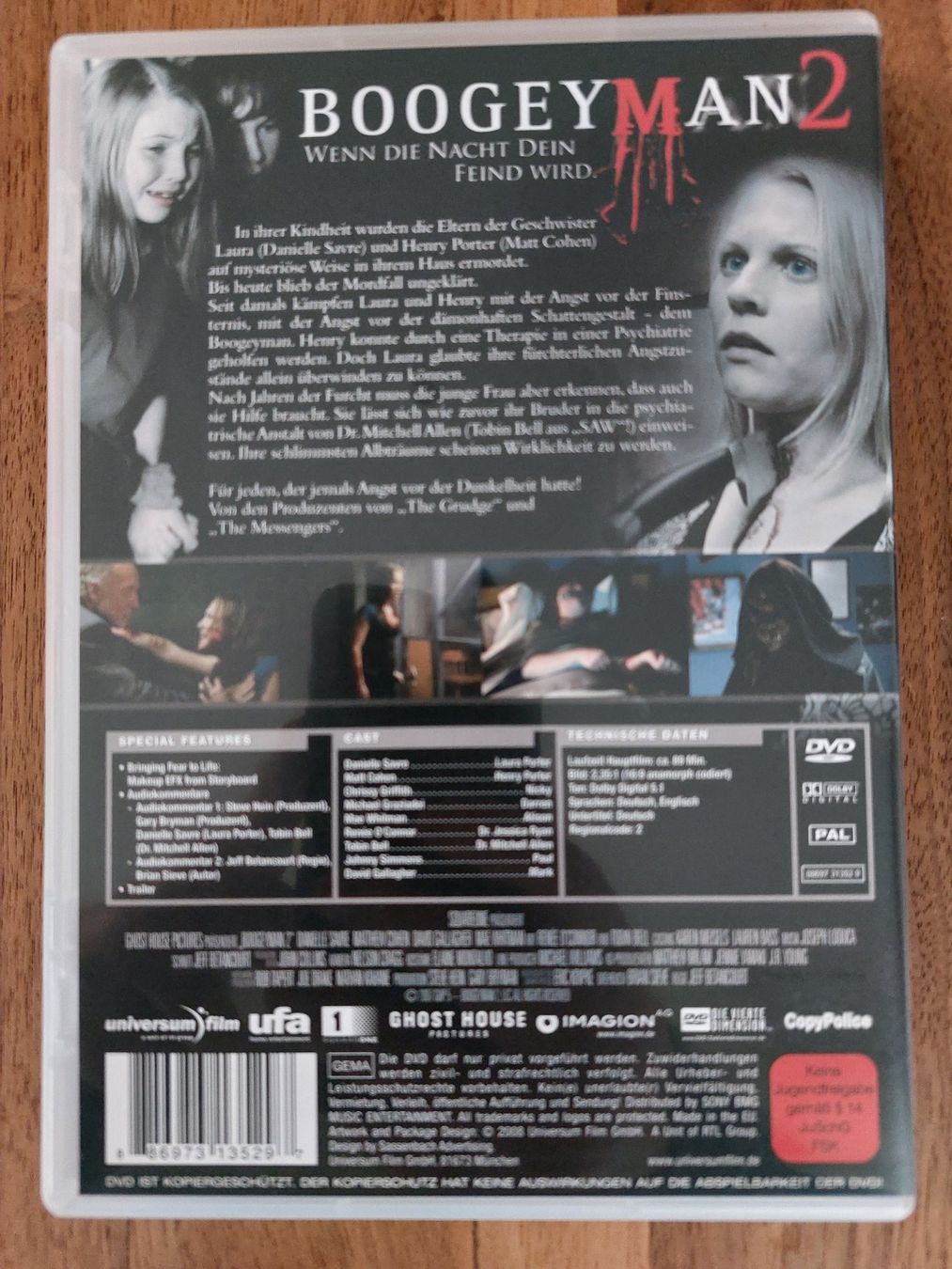 Tutti i DVDs: DVD - Boogeyman 2 – Usato da Rheinfelden venduto da FilmAuktion 1
