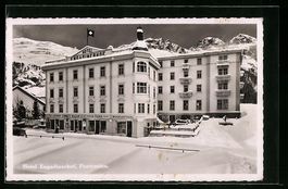 Pontresina, Hotel Engadinerhof im Winter