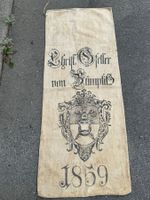 Antiker Getreidesack Kornsack Mehlsack Bern Bümpliz 1859