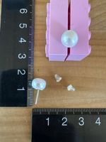 Modeschmuck Ohrstecker ( perle )