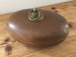 Bettflasche Kupfer, antik