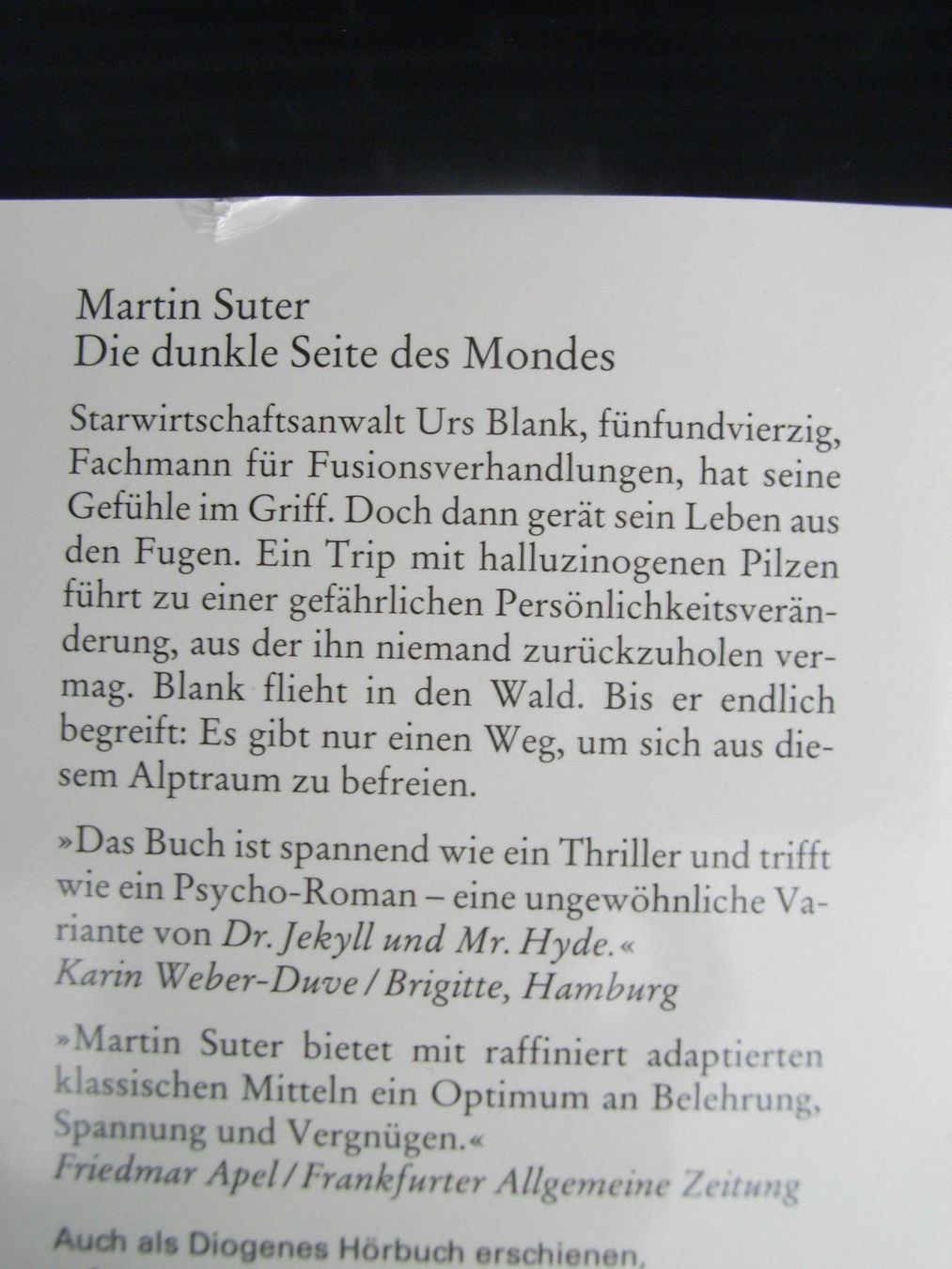 Libri: Die dunkle Seites des Mondes – Nuovo e nell'imballaggio originale da Kradolf venduto da oxanab 2