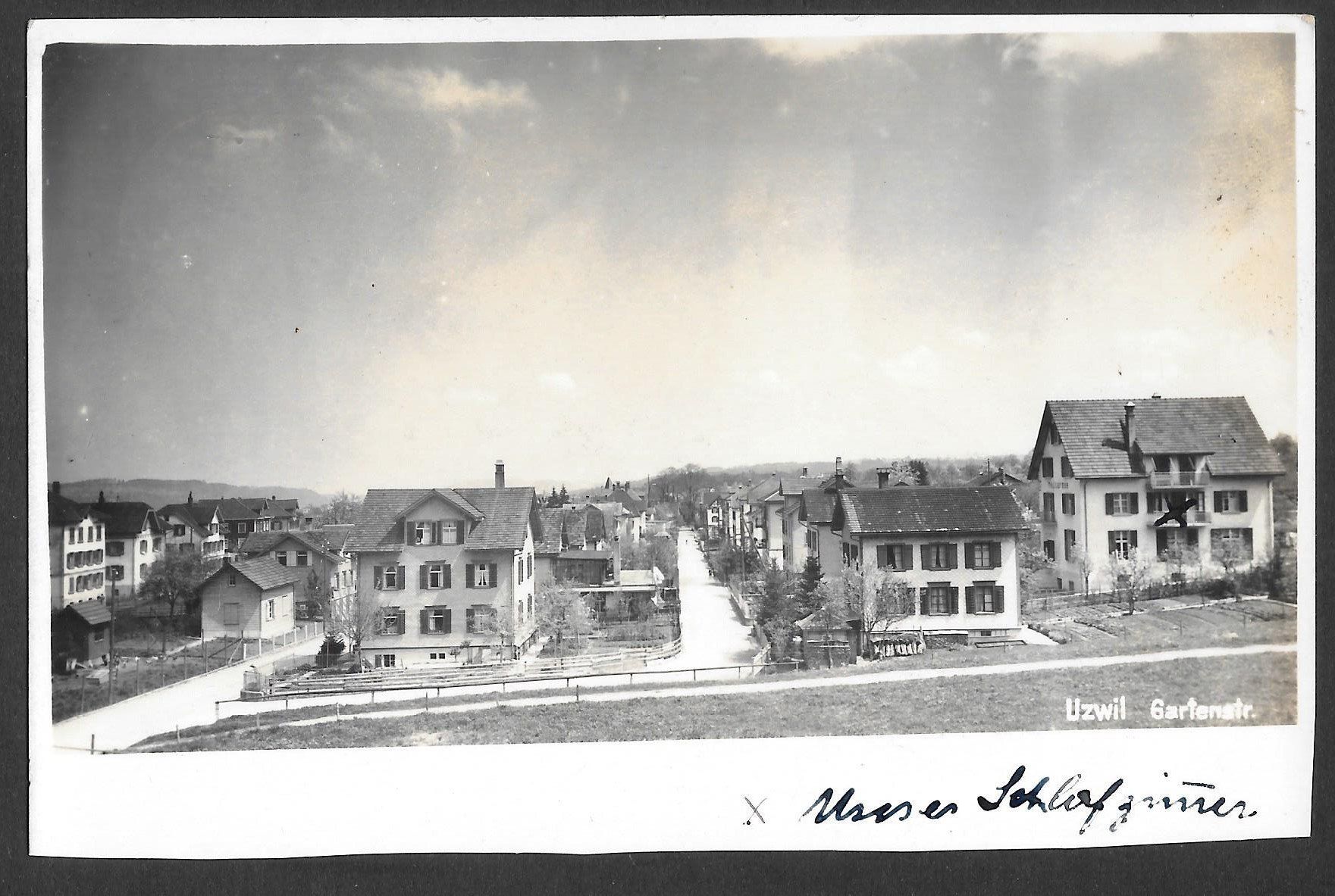 Cartes postales: Uzwil Gartenstrasse – D'occasion à Olten par clotaldi