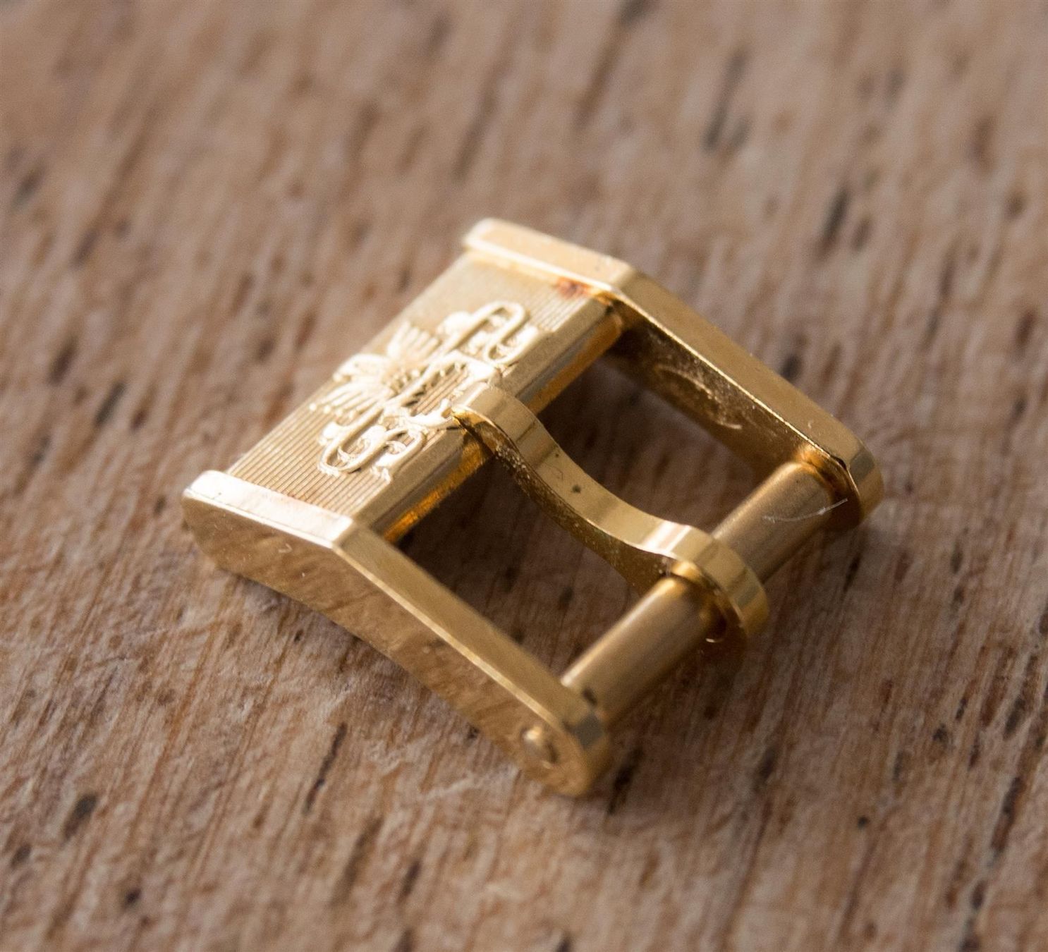Gürtelschnallen: Bucherer Dornschliesse Schnalle 9mm NOS – Neu (gemäss Beschreibung) aus Cham von Hodinar 2
