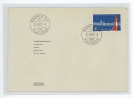 1953 Einweihung Flughafen Zürich, FDC