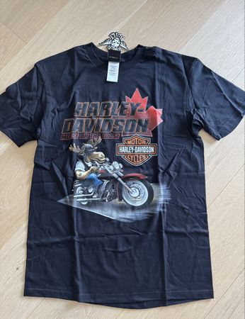 T-shirt Harley-Davidson, Noir, Neuf avec étiquette, Taille L