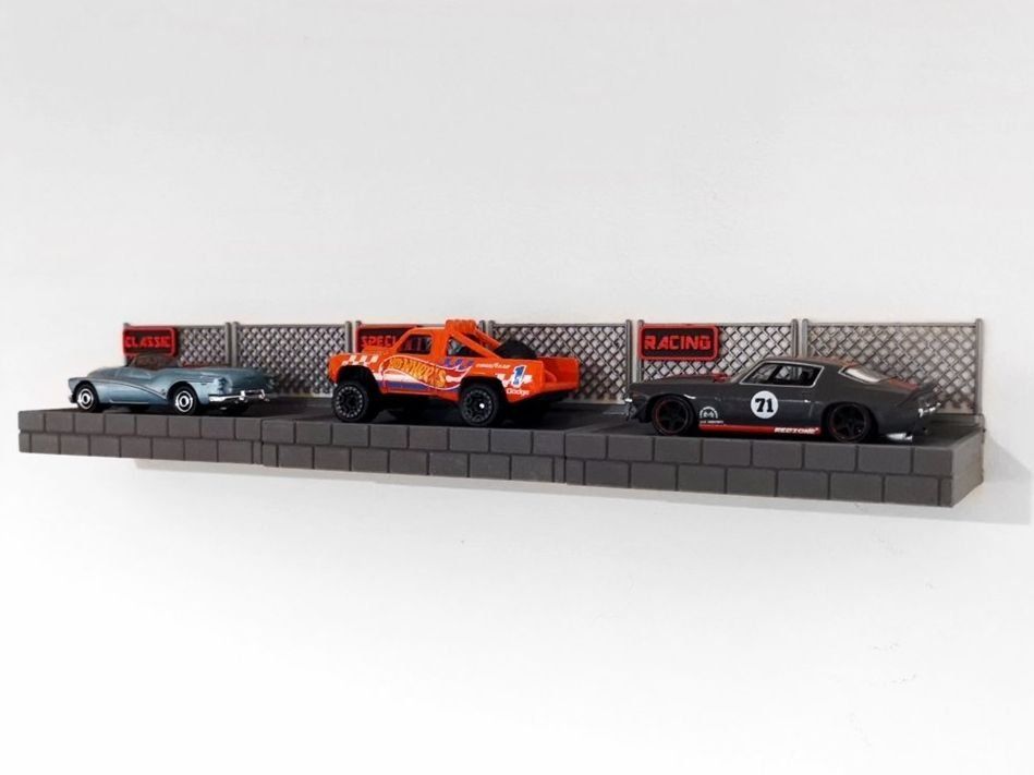 Hot Wheels Modellini d'auto: HOT WHEELS – WALL MOUNT DISPLAY | Support mural – Nuovo (secondo la descrizione) da Le Crêt-p-Semsales venduto da mamy360